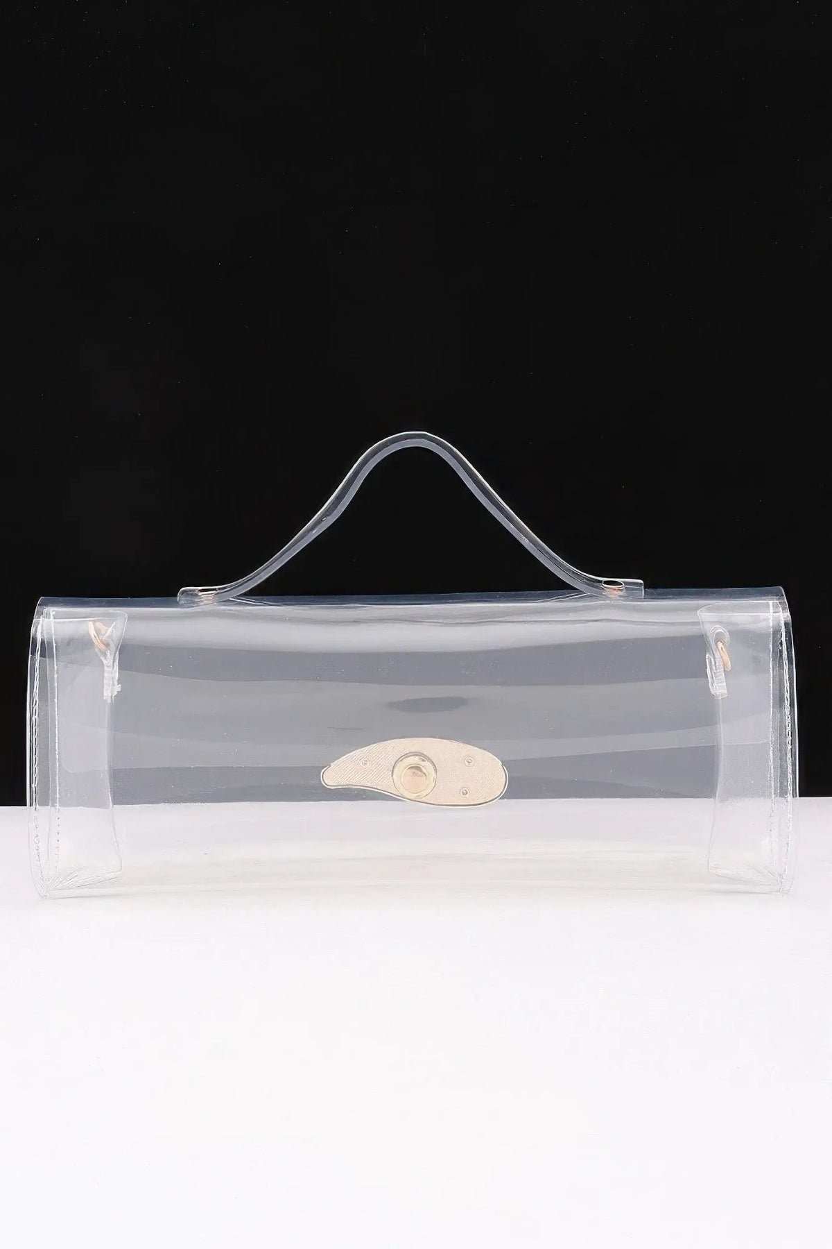 Women's Top Handle Bag Transparent BYMANYC ® New York CONTEMPORARY CLEAR STRUCTURED PURSE - New Collection by BYMANYC New York