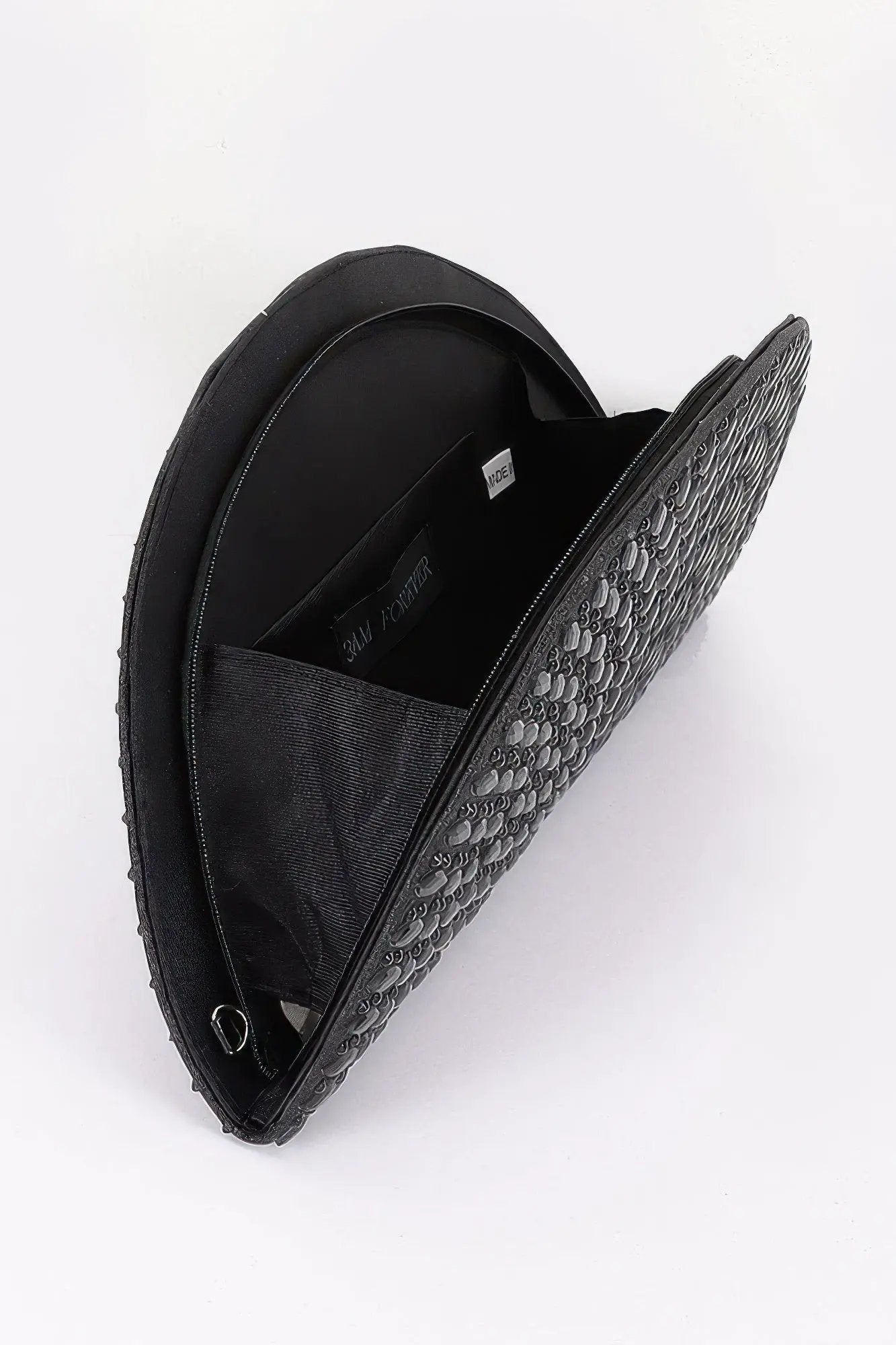 Women's Party Clutch Rhinestone Half Moon BYMANYC ® New York SPARKLING ELEGANT EVENING PURSE - New Collection by BYMANYC New York