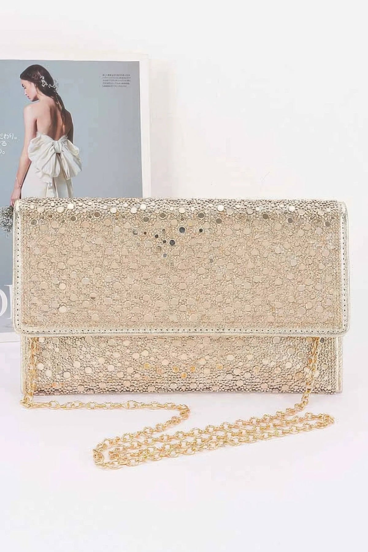 Women's Party Clutch Rhinestone Envelope BYMANYC ® New York SPARKLING ELEGANT EVENING PURSE - New Collection by BYMANYC New York