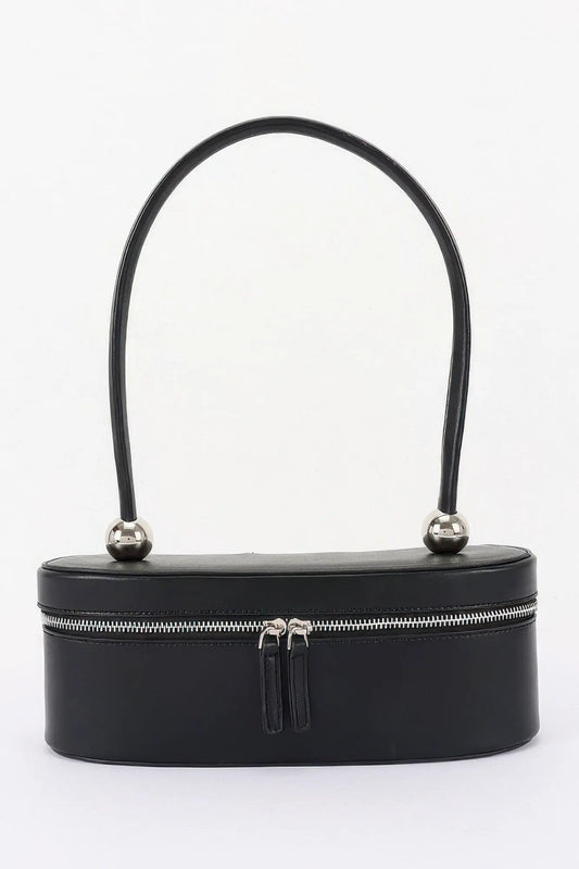 Women's Shoulder Bag Vegan Leather Long Box BYMANYC ® New York CONTEMPORARY SLEEK STRUCTURED PURSE - New Collection by BYMANYC New York