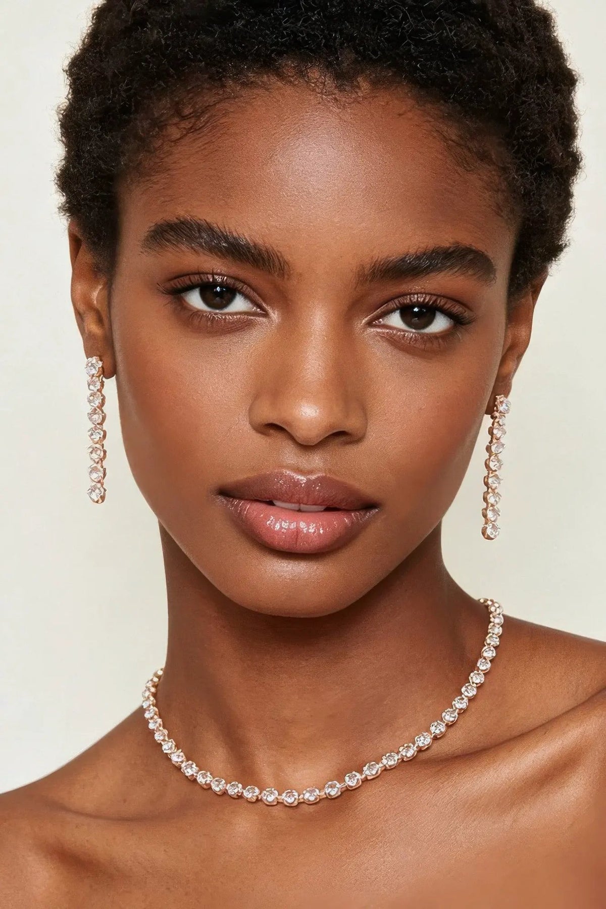 Women's Necklace Set Choker BYMANYC ® New York PARK AVENUE CRYSTAL - New Collection by BYMANYC New York