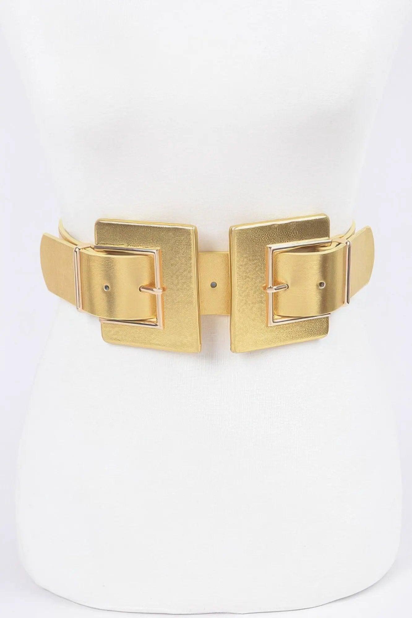 WOMEN'S BELT • TRIBECA Fashion Chic Two Buckle BYMANYC ® New York by BYMANYC ® New York