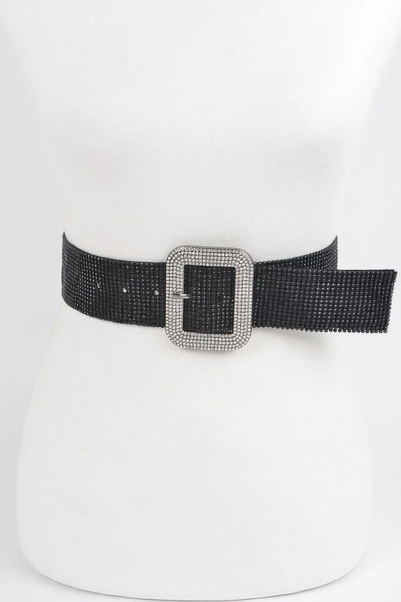 WOMEN'S BELT TRIBECA Wide Full Rhinestone BYMANYC ® New York by BYMANYC ® New York