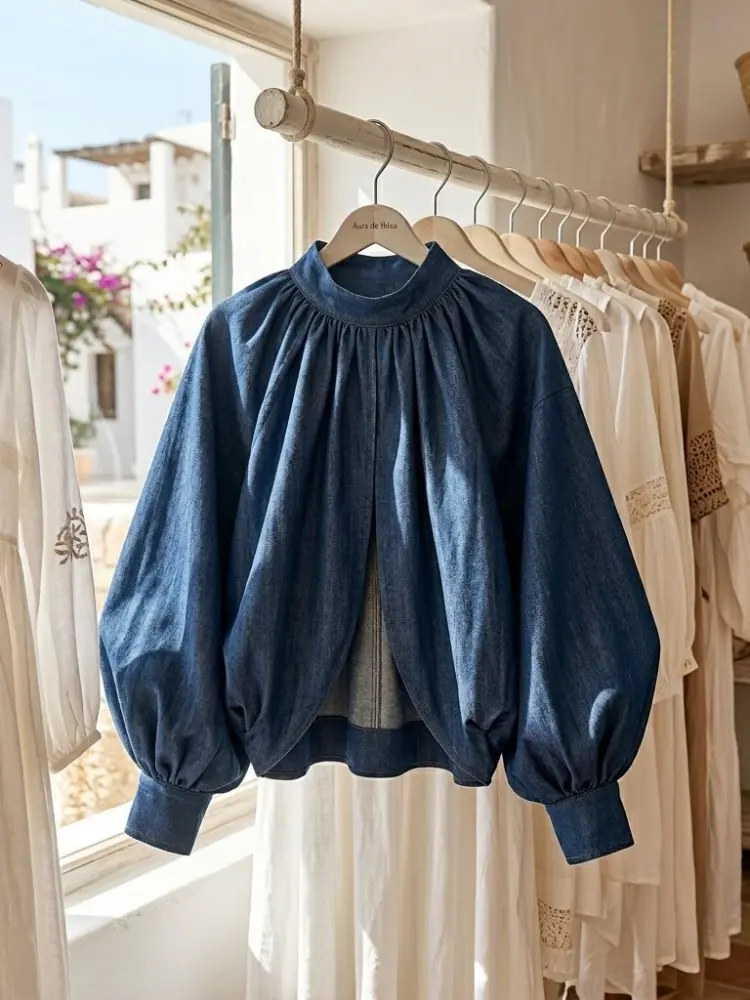 WOMEN'S BLOUSE BOWERY New Collection IBIZA Summer – BYMANYC ® New York by BYMANYC ® New York