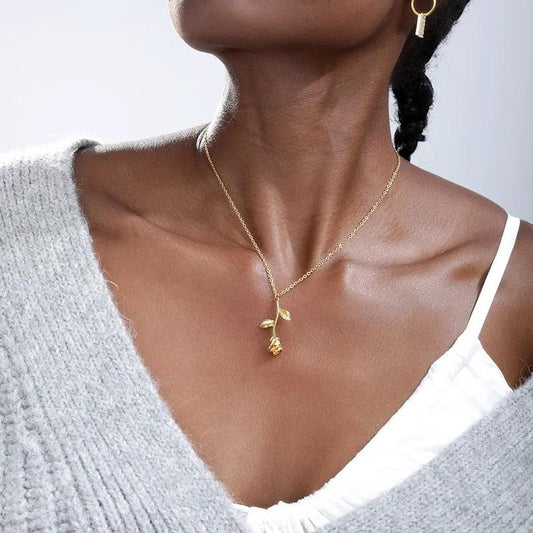 WOMEN'S NECKLACE Gold Color EMPIRE - BYMANYC ® New York by BYMANYC ® New York