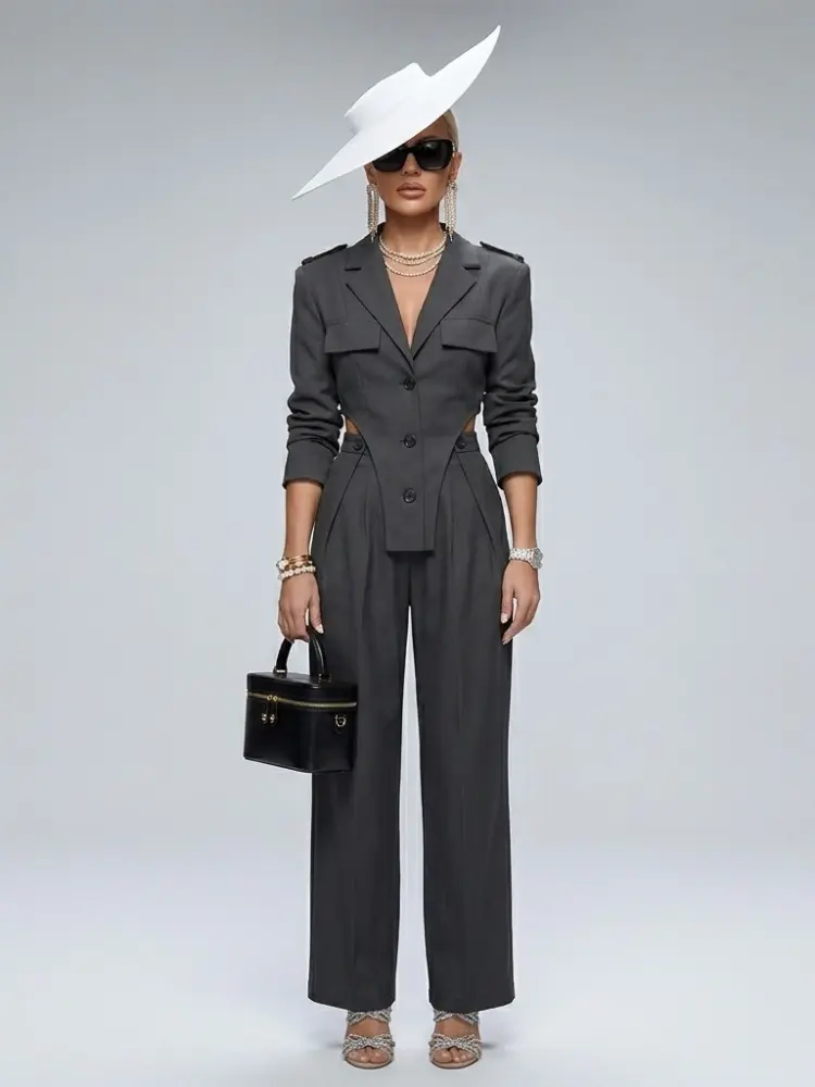 Hudson Yards Womens Set BYMANYC New York Architectural Chic Statement by BYMANYC ® New York