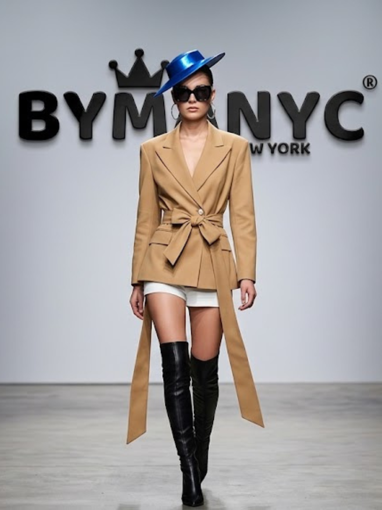 WOMEN'S BLAZERS Eco-Friendly Prêt-à-Porter New Collection CENTRAL PARK BYMANYC ® New York by BYMANYC ® New York