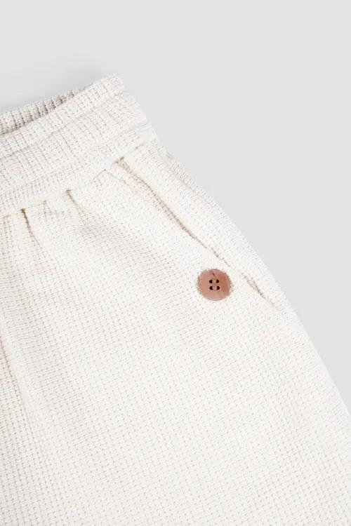 Waffle Knit Shorts by Hideout