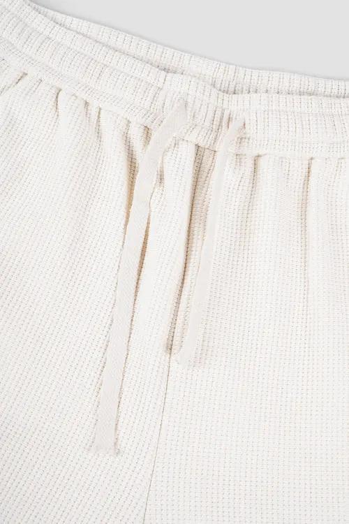 Waffle Knit Shorts by Hideout