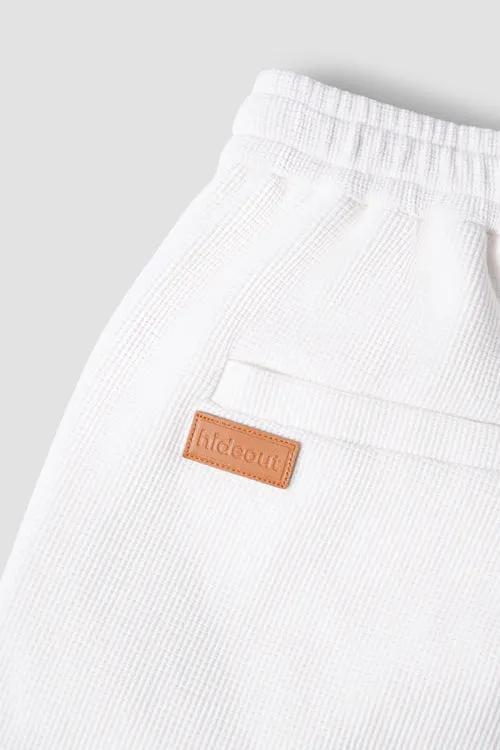 Waffle Knit Shorts by Hideout