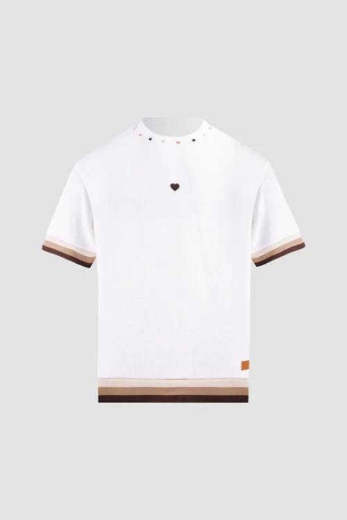 Waffle Knit Tee by Hideout