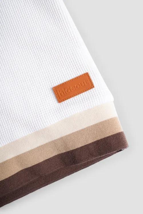 Waffle Knit Tee by Hideout