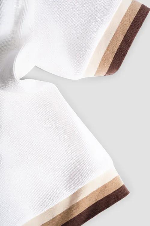 Waffle Knit Tee by Hideout