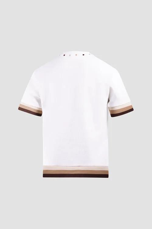 Waffle Knit Tee by Hideout