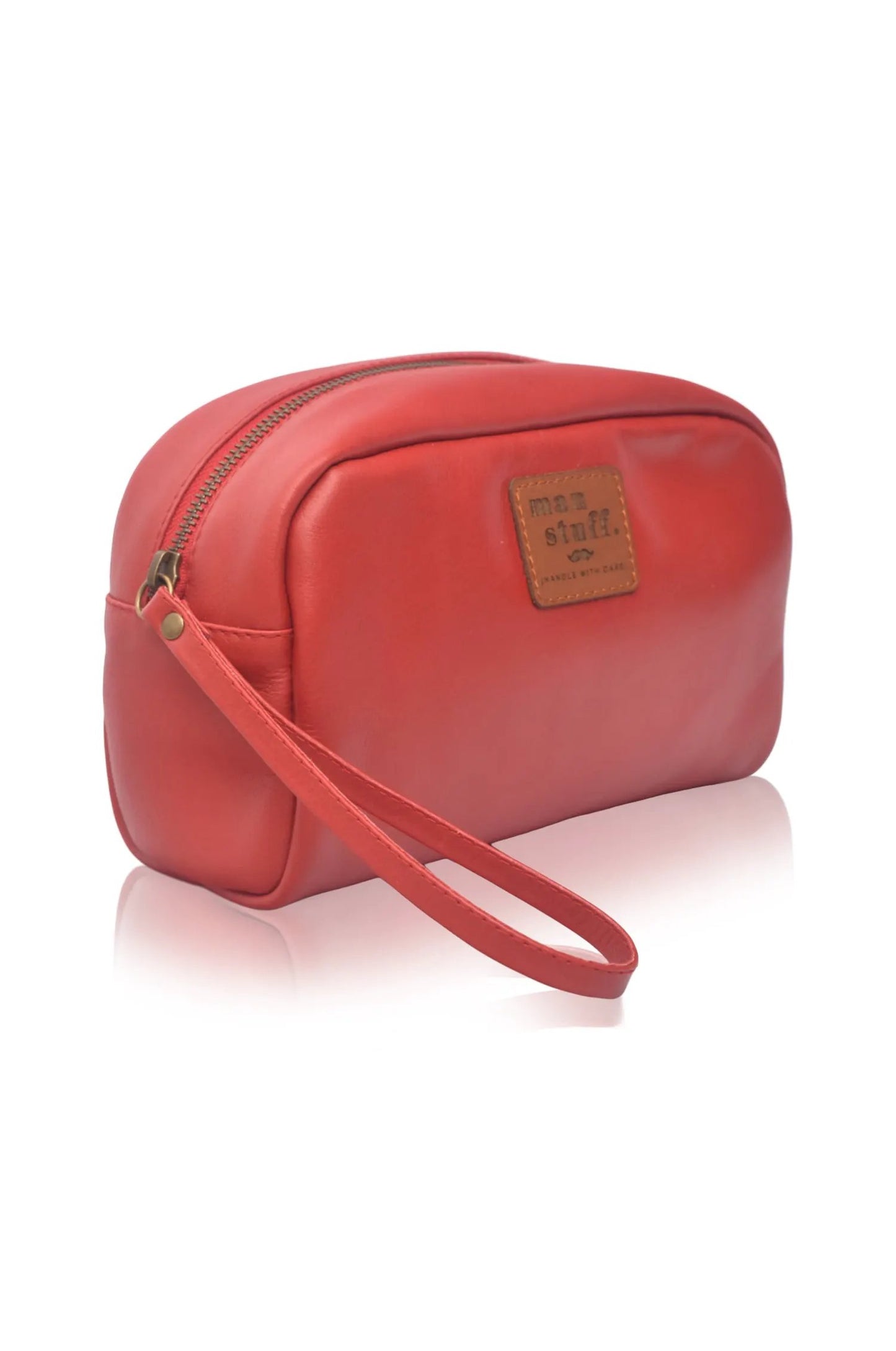 Wander Personalized Leather Cosmetic Bag by ELF