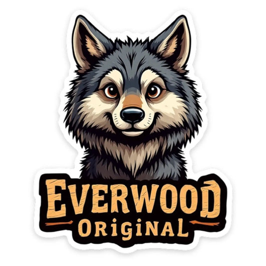 Wolf Sticker by Everwood Original