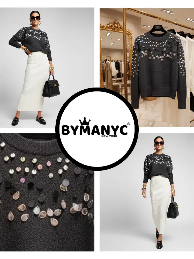 Women's Eco Knitwear KINGSBRIDGE NY CITY Collection BYMANYC ® New York by BYMANYC ® New York