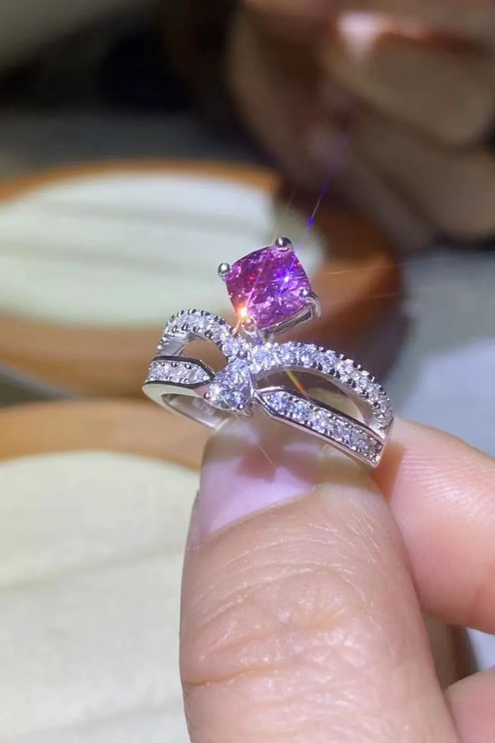 At Your Best 1 Carat Moissanite Ring by Partner Label