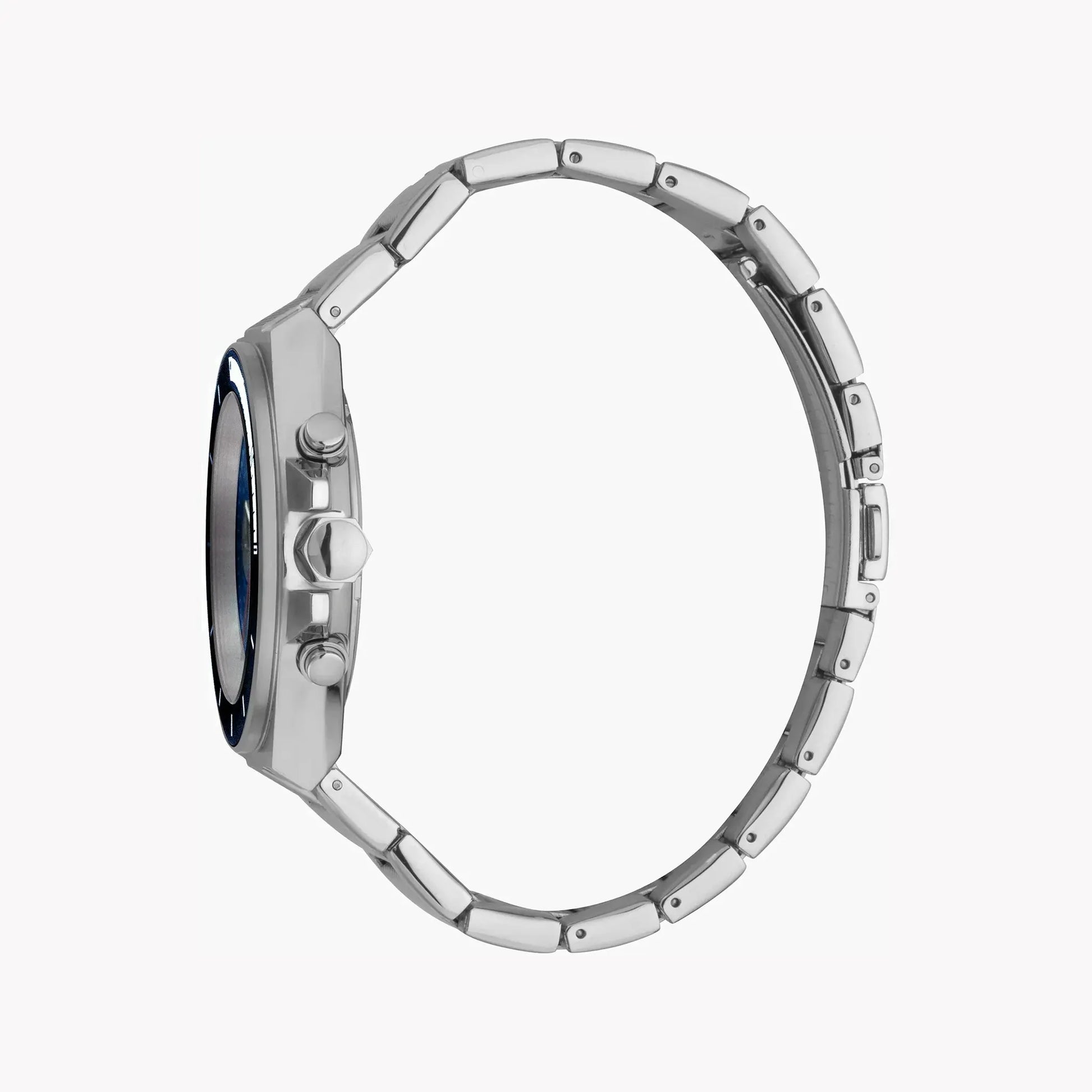 Just Cavalli Men's Silver Watch, Blue Dial | Jc1g139m0065 by JUST CAVALLI