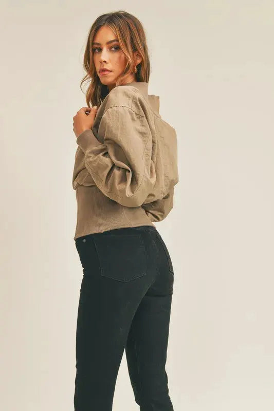 MABLE Long Sleeve Two Way Jacket by MABLE