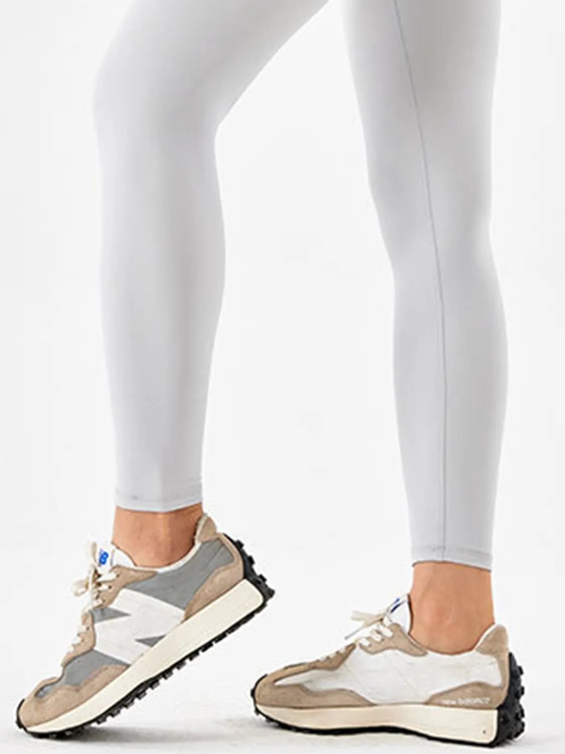Wide Waistband Sports Leggings by Partner Label