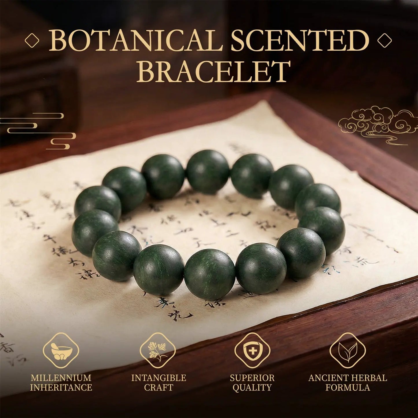 Bracelet for calming the nerves and aiding to sleep by Maiden-Art