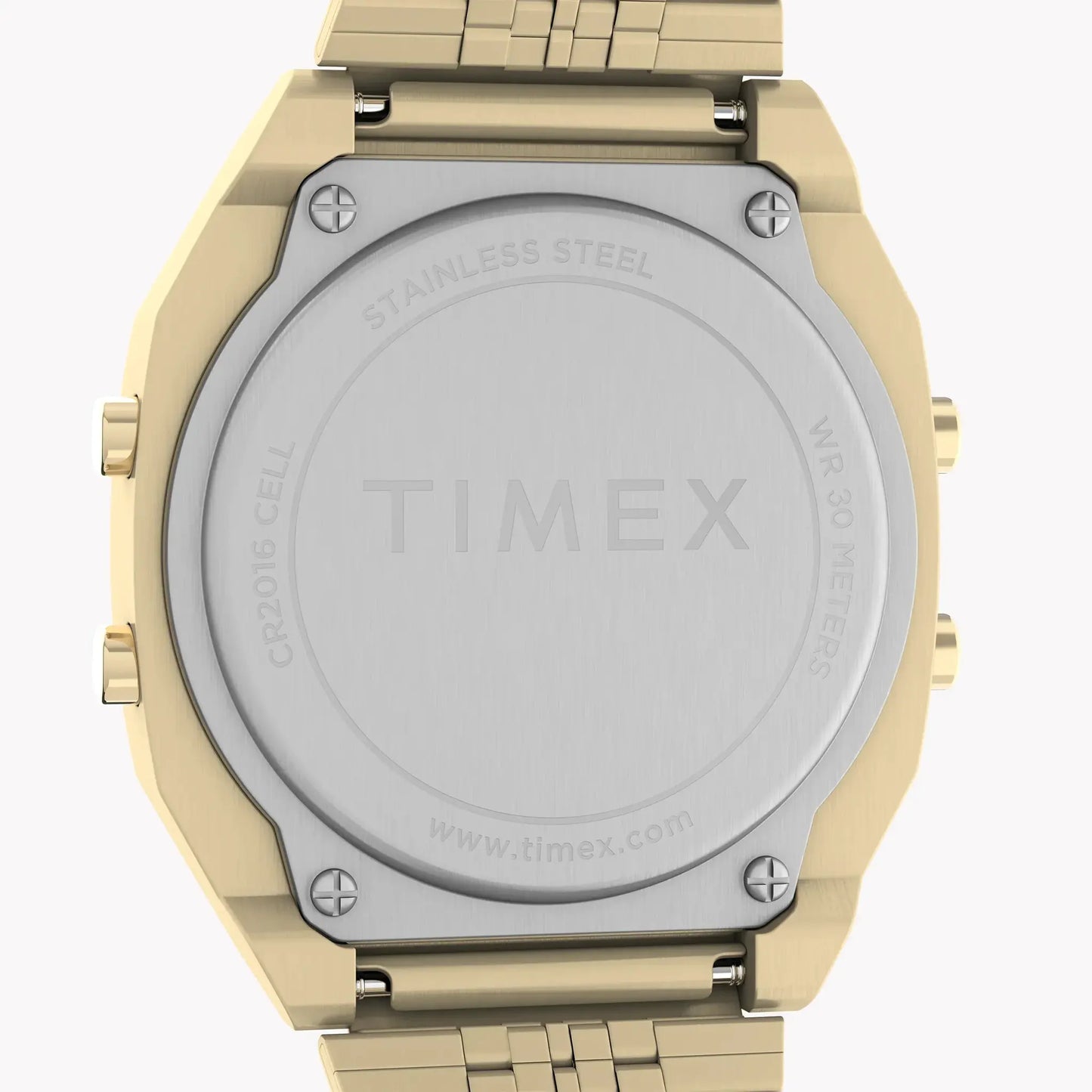 Timex Unisex Gold Tone Stainless Steel Watch, Black Lens | Tw2v74300 by TIMEX