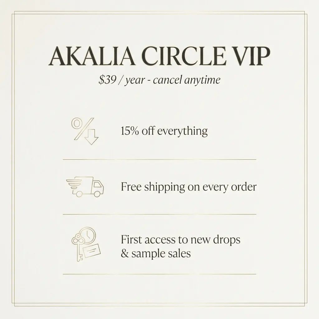 Akalia Circle VIP — Annual Membership by Akalia