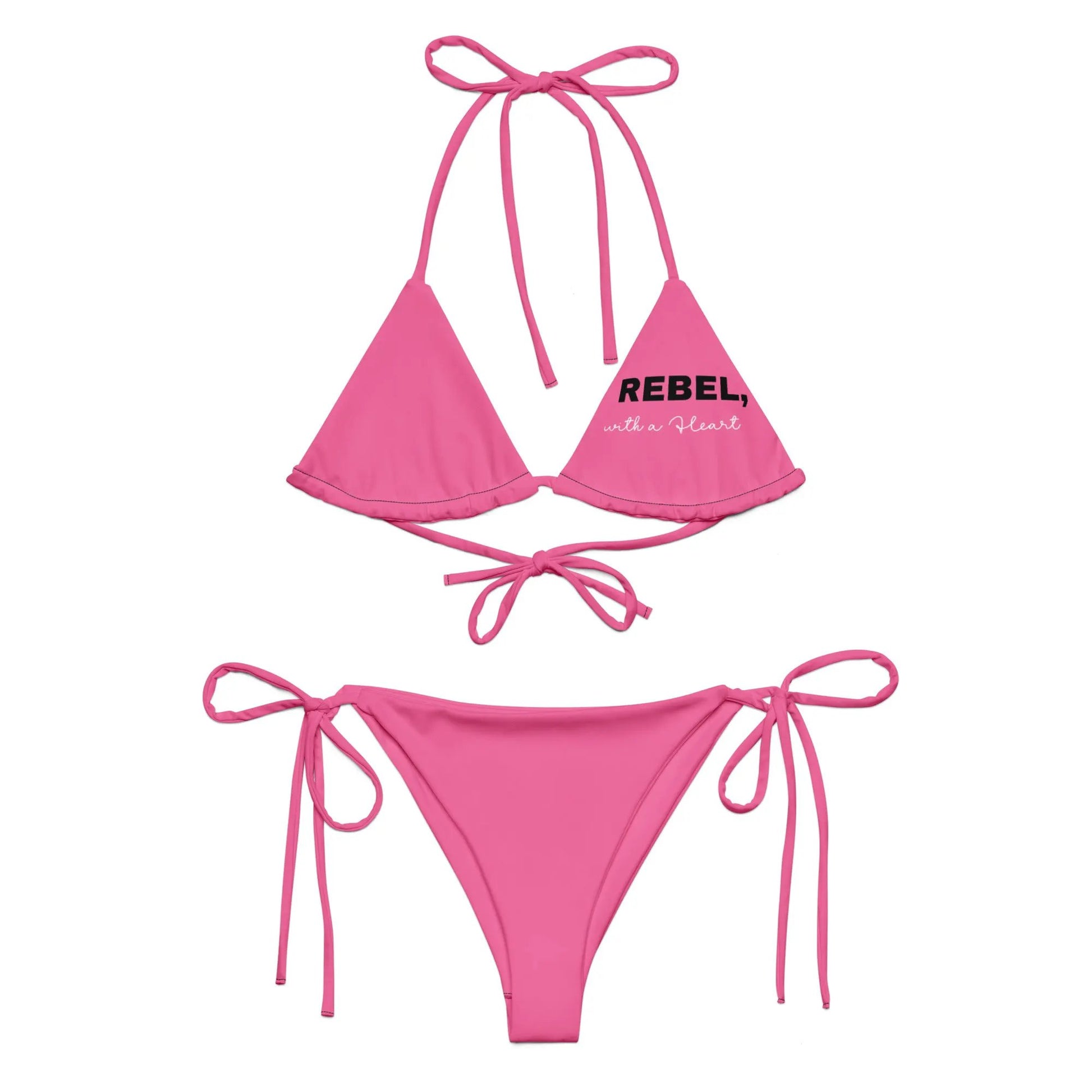 All-over print recycled string bikini by Maiden-Art