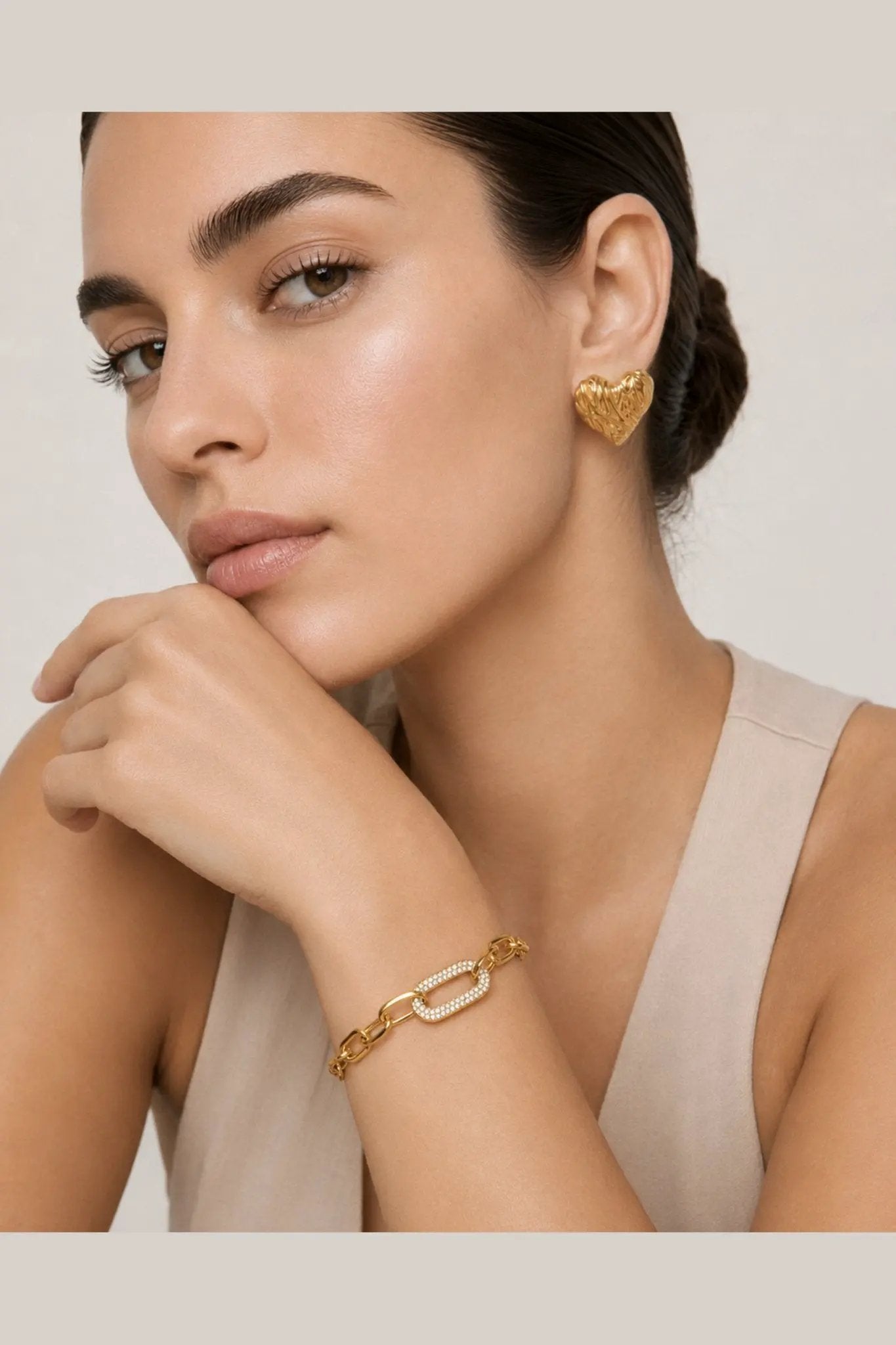 Livia Waterproof Chunky Link Bracelet by Akalia