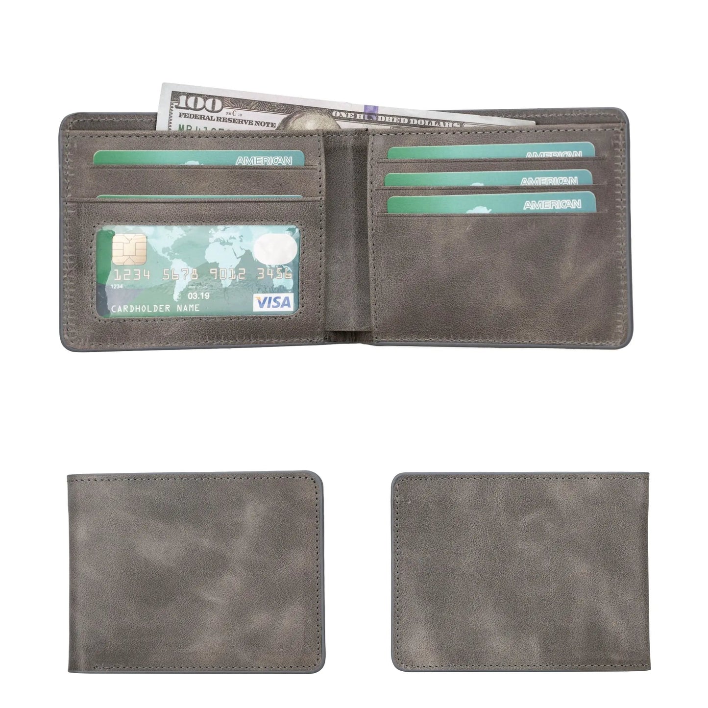 Arvada Handmade Bifold Leather Men Wallet by TORONATA