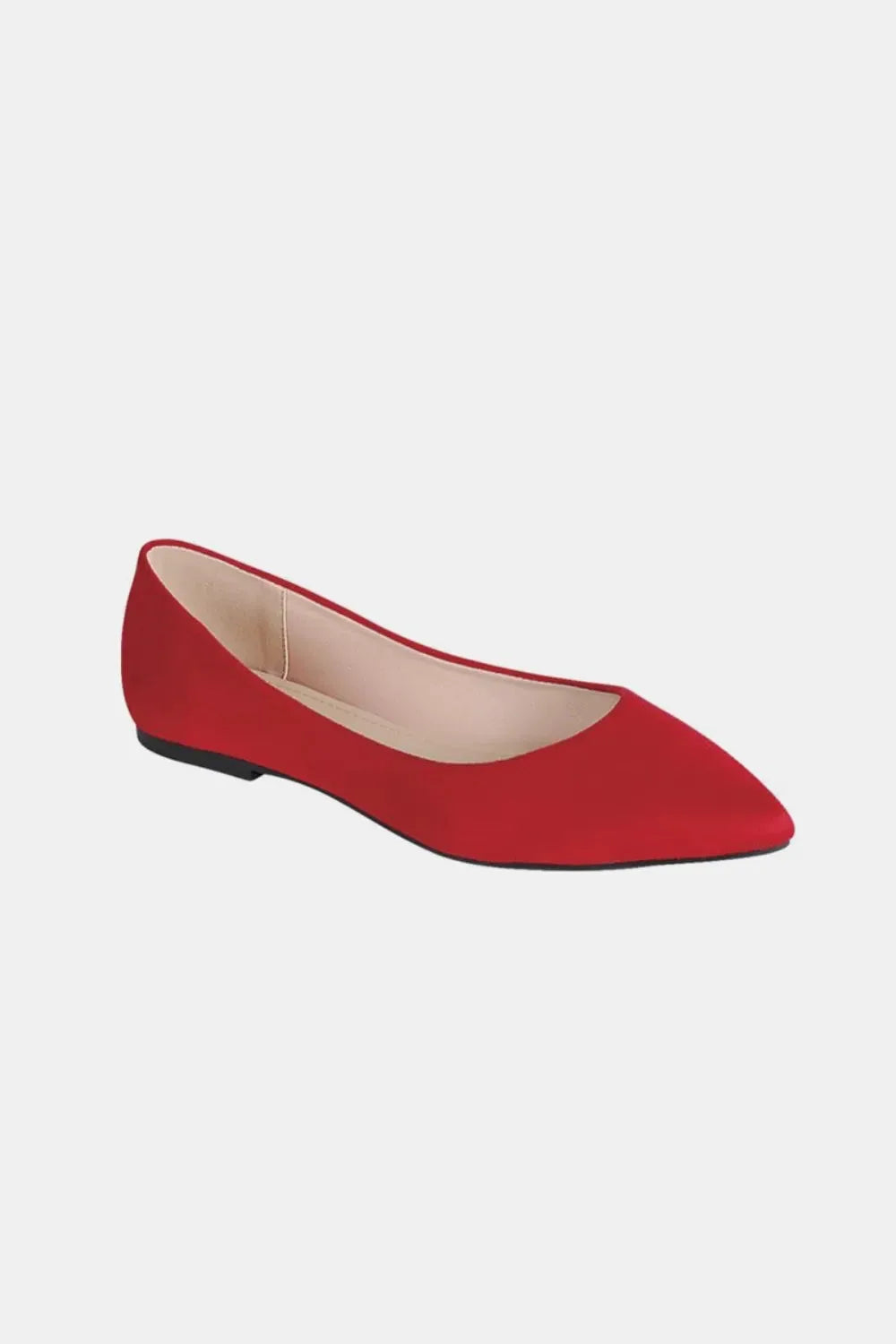 Forever Link Pointy Toe Slip On Flat Loafers by Forever Link