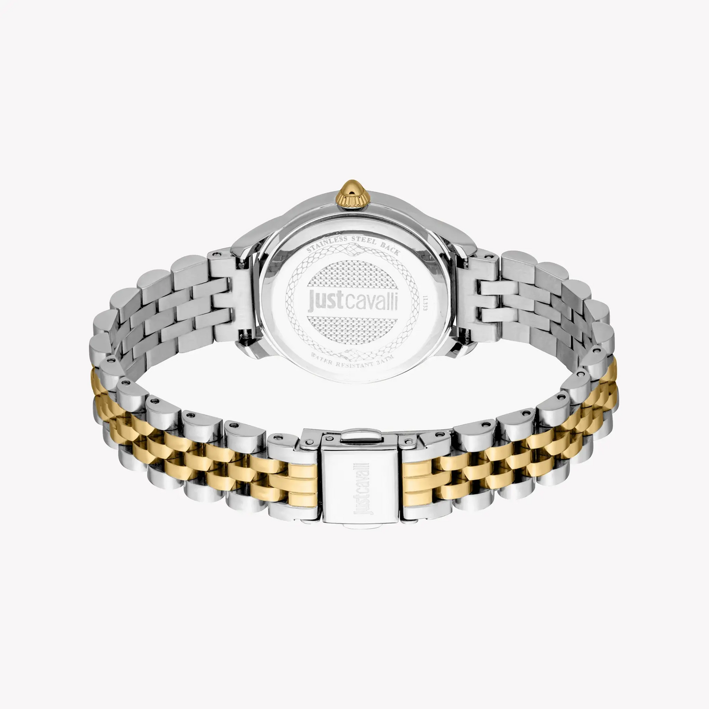 Just Cavalli Women's Two Tone Watch, Silver Dial | Jc1l333m0055 by JUST CAVALLI