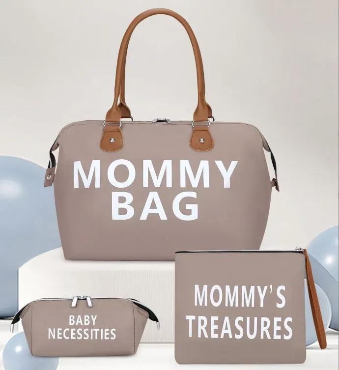Travel bag Mommy Bag three-piece shoulder bag Tote bag Dry and wet separation by Dropsure