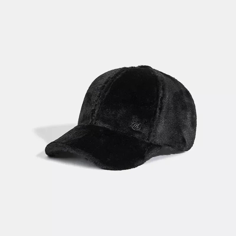 Fuzzy Baseball Cap by Partner Label