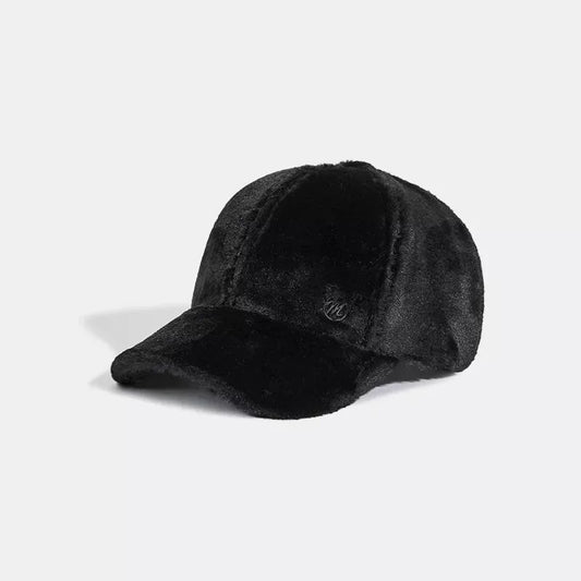 Fuzzy Baseball Cap by Partner Label
