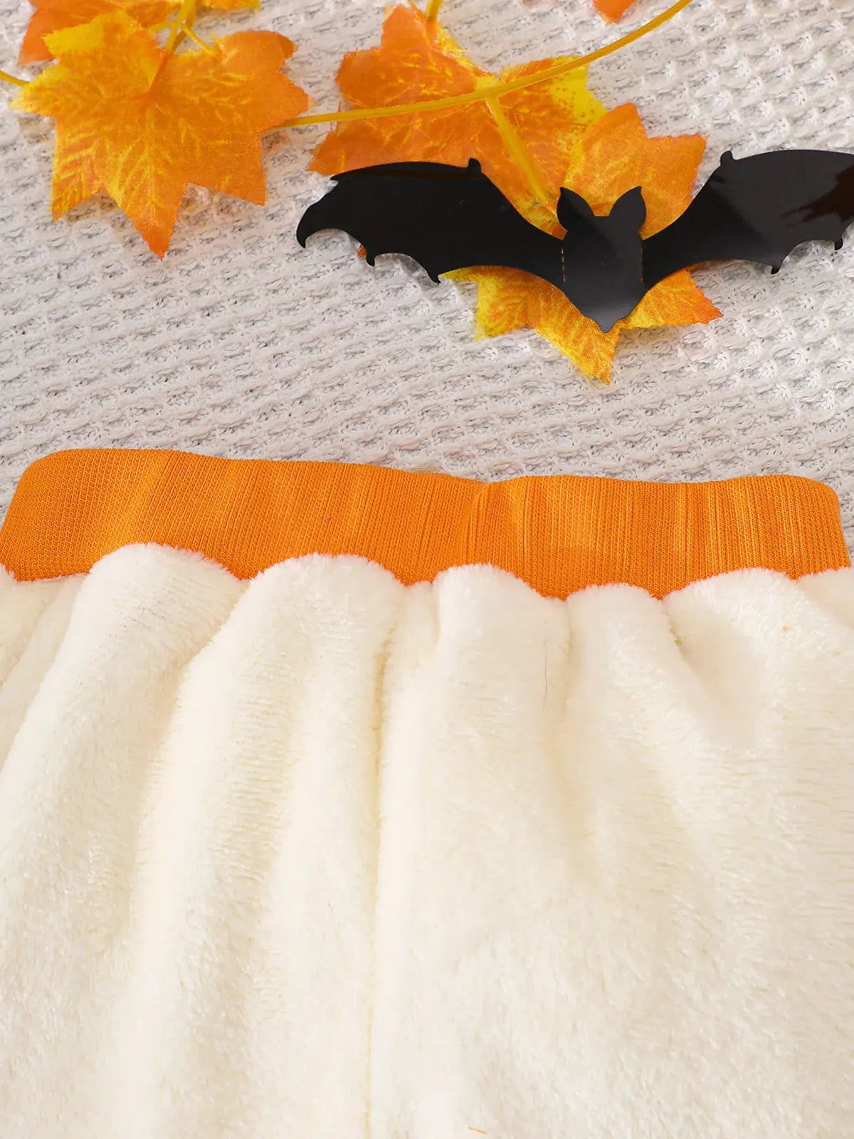 Children's Halloween Ghost Pattern Top and Pants Set by Trendsi