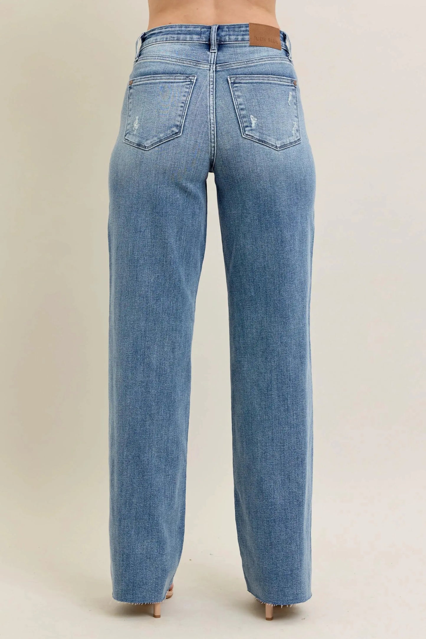 Judy Blue Full Size V - Front Baggy Jeans Plus Size by Judy Blue