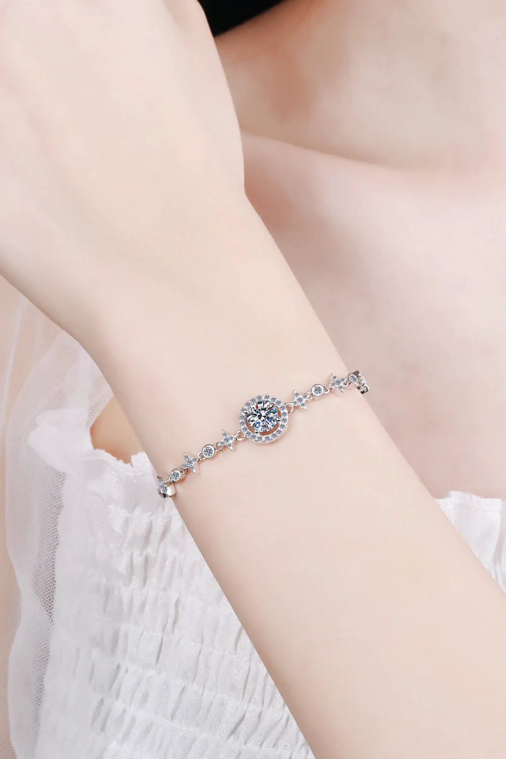 Adored Show You The Way Moissanite Bracelet by Partner Label