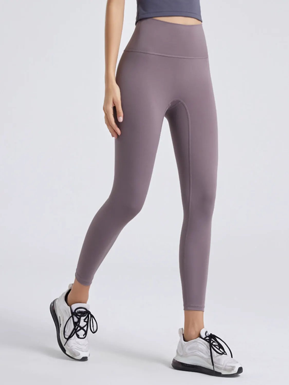 Wide Waistband Sports Leggings by Partner Label