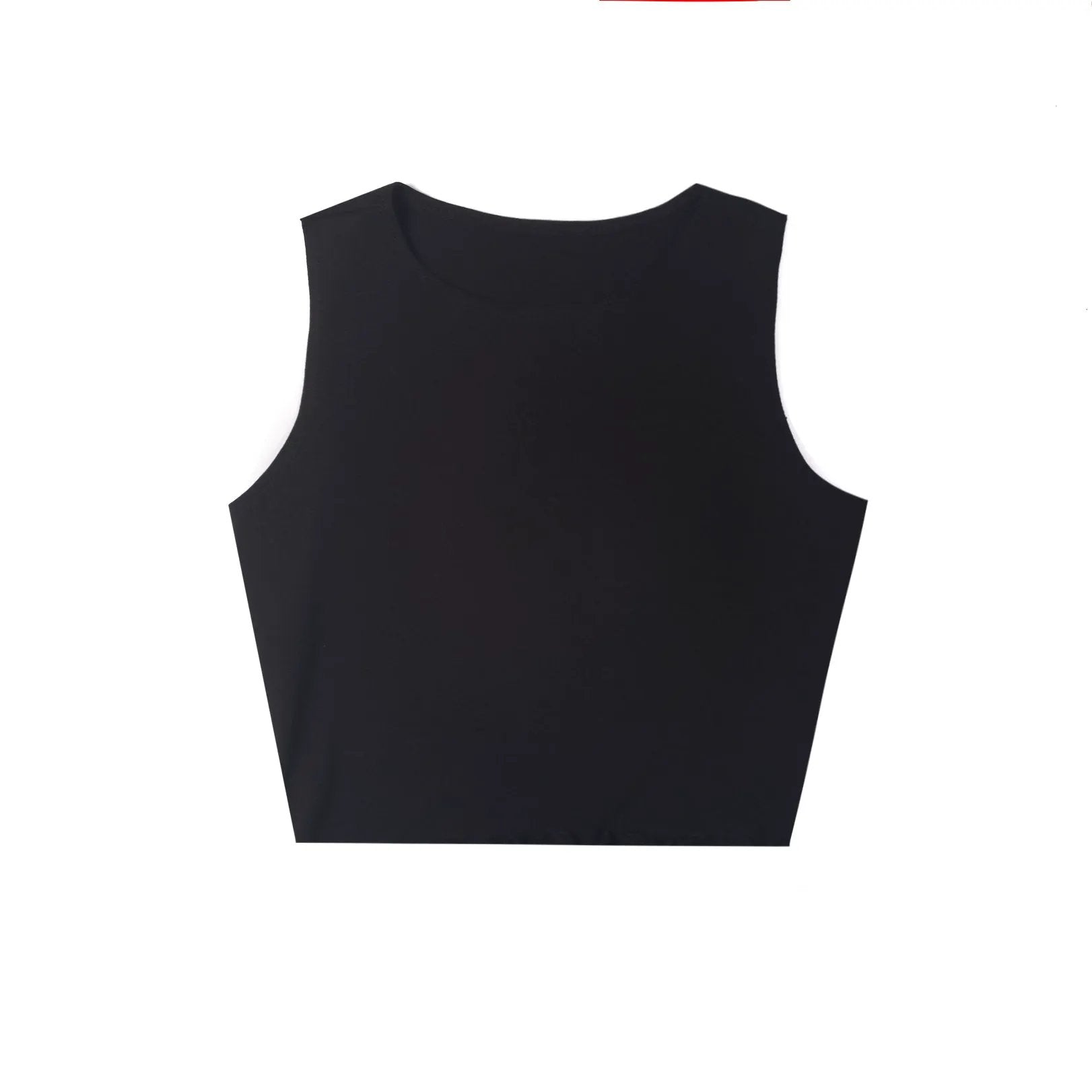 0895 - Women's Cropped Formfitting Muscle Tank by POS Wholesale