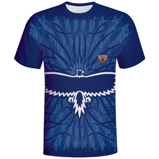 Blue Hawk Gaming Esports Jersey with Custom Gamer Tag by Vimost Sportswear