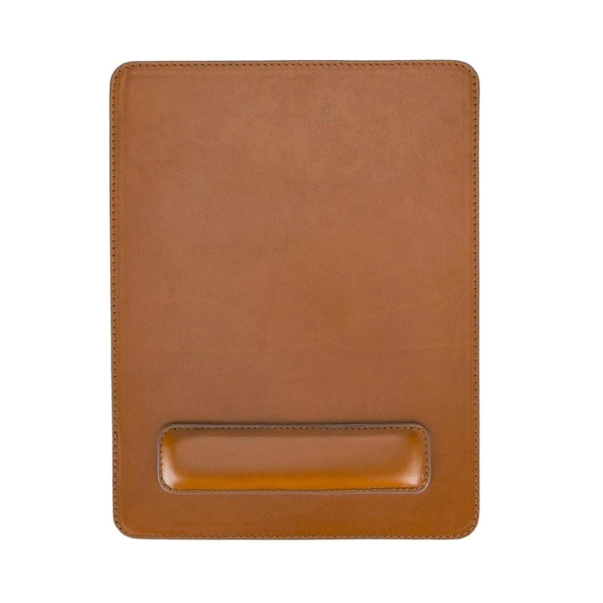 Boulder Full-Grain Leather Mouse Pad with Hand Support by TORONATA