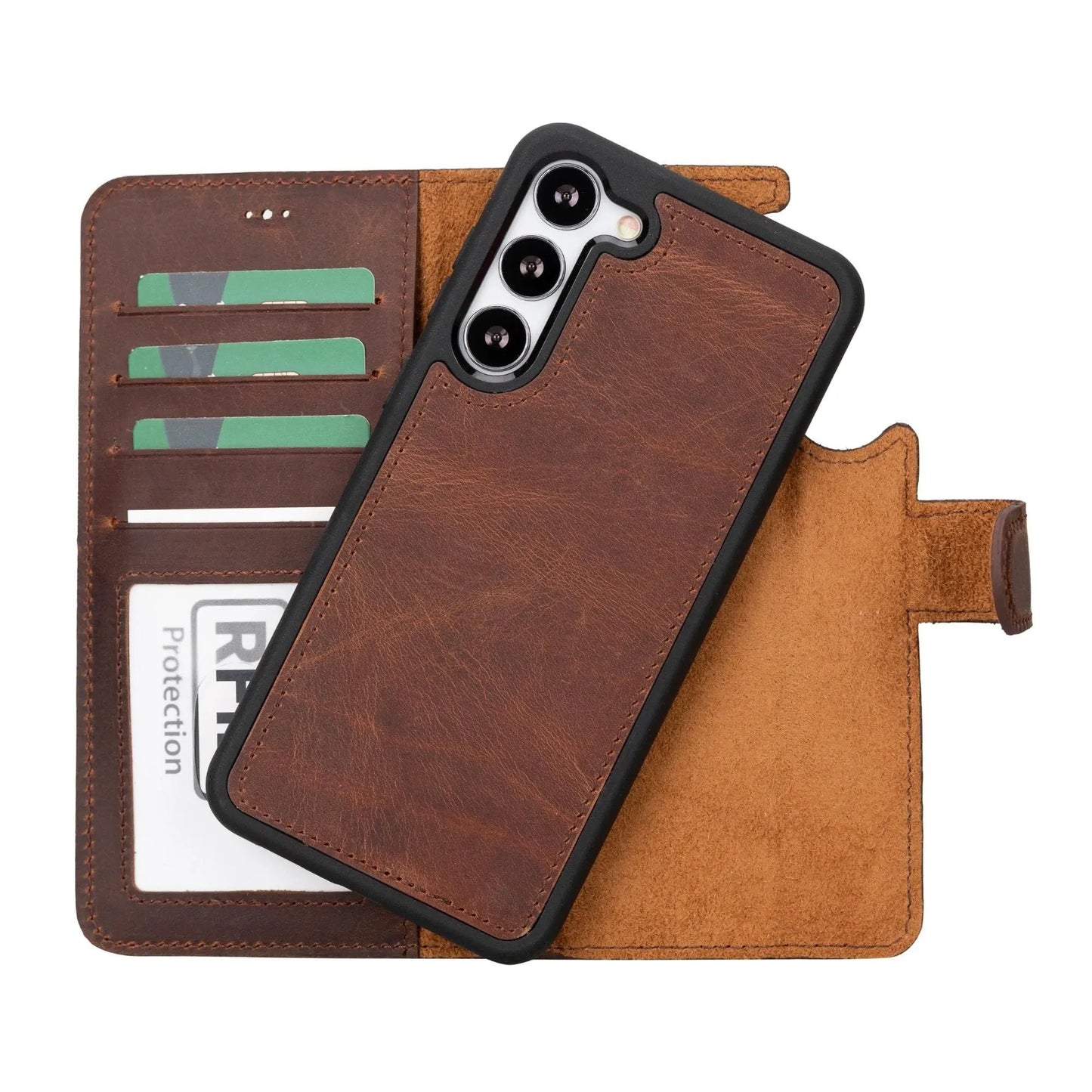 Buffalo Samsung Galaxy S20 FE Detachable Leather Wallet Case by TORONATA