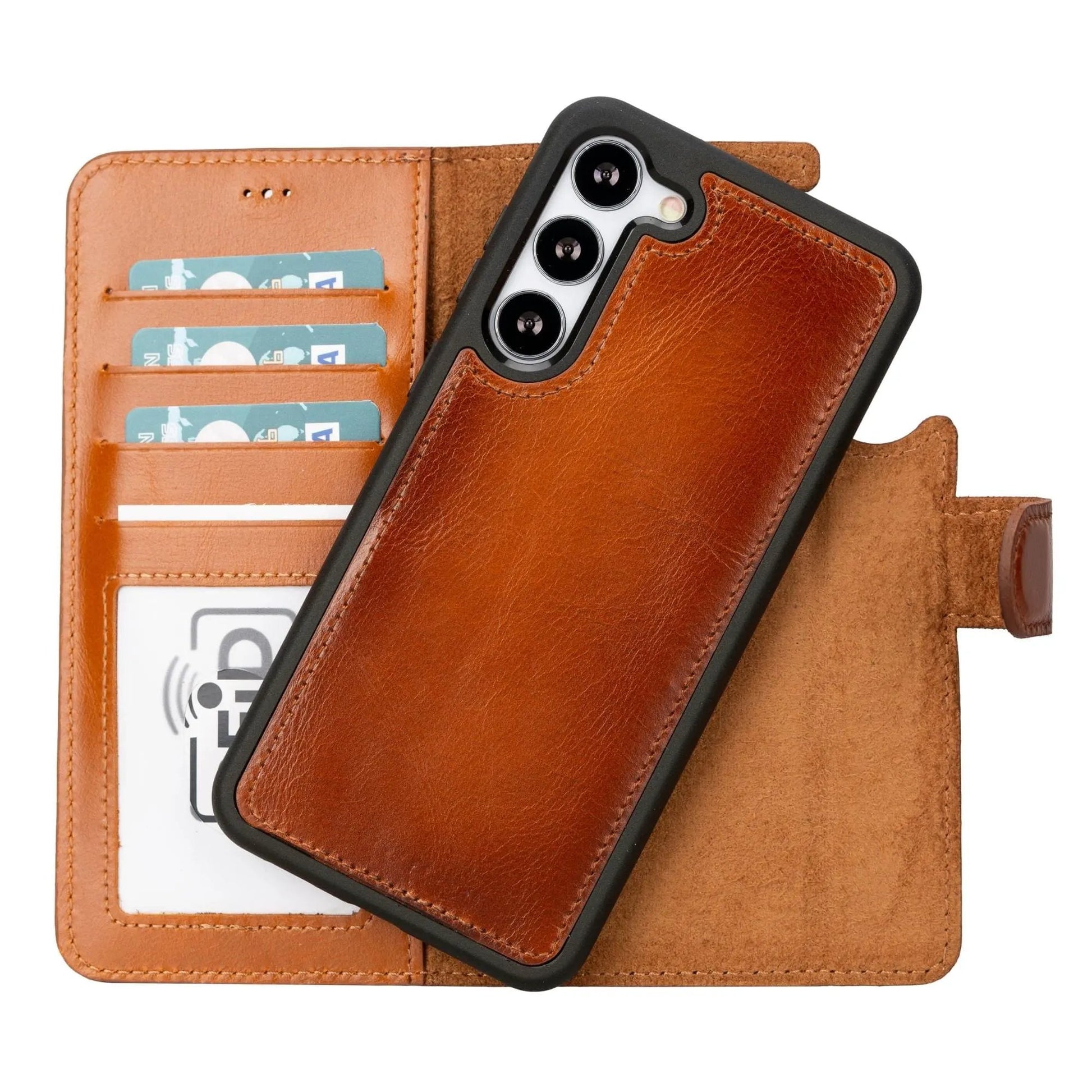 Buffalo Samsung Galaxy S20 FE Detachable Leather Wallet Case by TORONATA