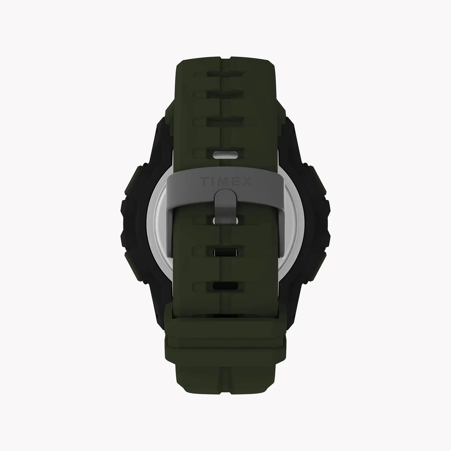 Timex Men's Black Resin Watch, Green Band | T5k836 by TIMEX