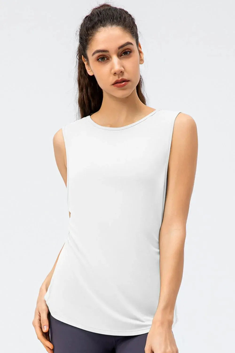 Cutout Reversible Active Tank by Partner Label