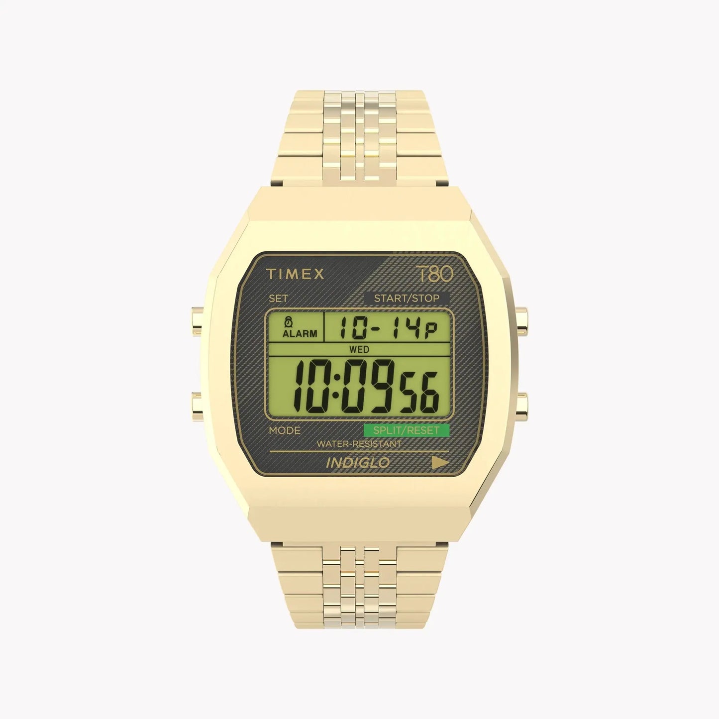 Timex Unisex Gold Tone Stainless Steel Watch, Black Lens | Tw2v74300 by TIMEX