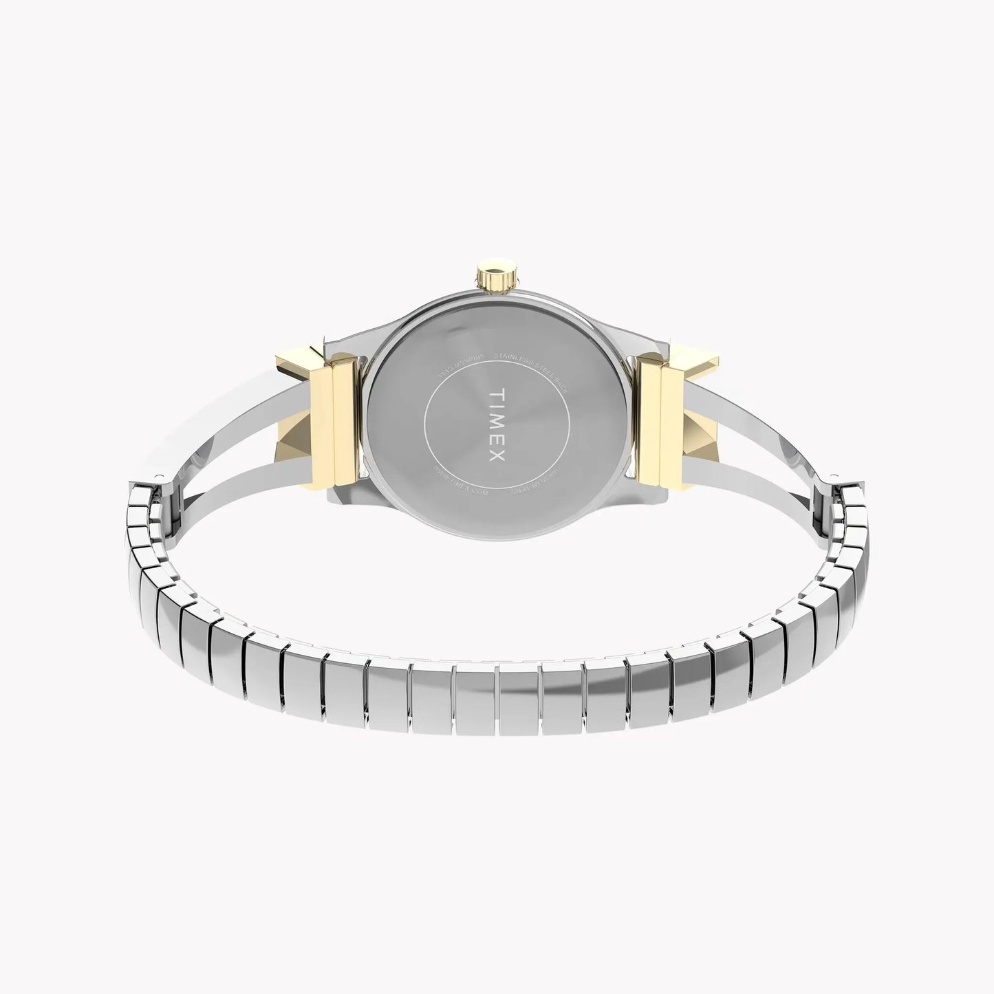 Timex Women's Two-Tone Silver & Gold Watch, Silver Dial | Tw2w18500 by TIMEX