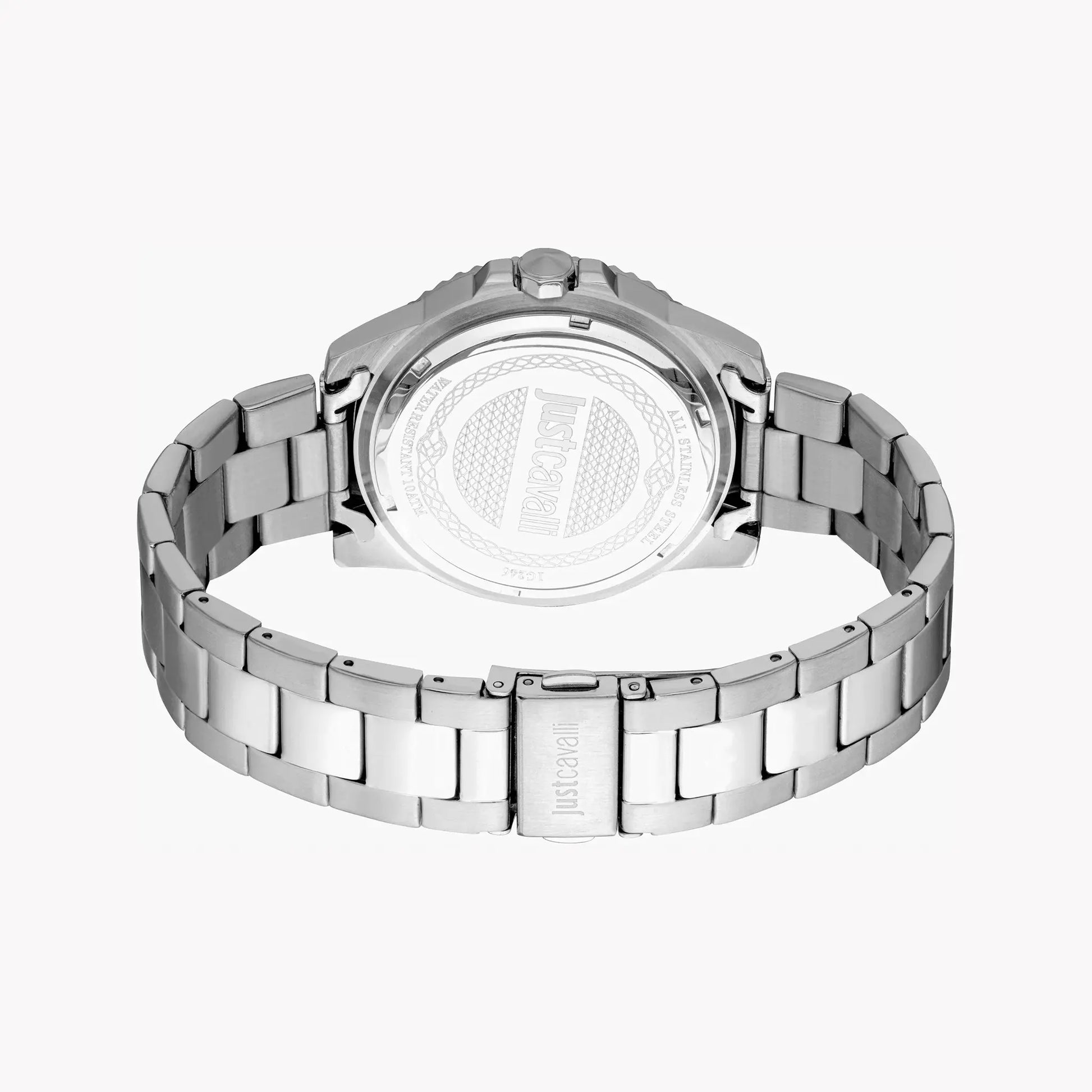 Just Cavalli Men's Silver Stainless Steel Watch, Silver Dial | Jc1g246m0245 by JUST CAVALLI